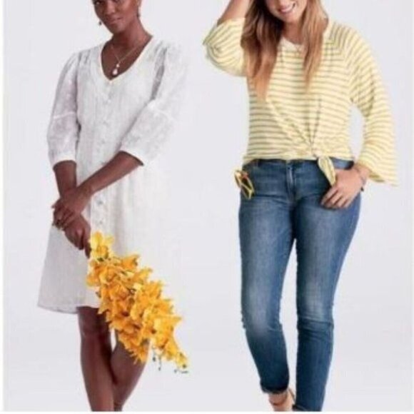 CABI The Skinny Jeans Classic Wash Sz 8 #5882 EUC - Picture 1 of 7